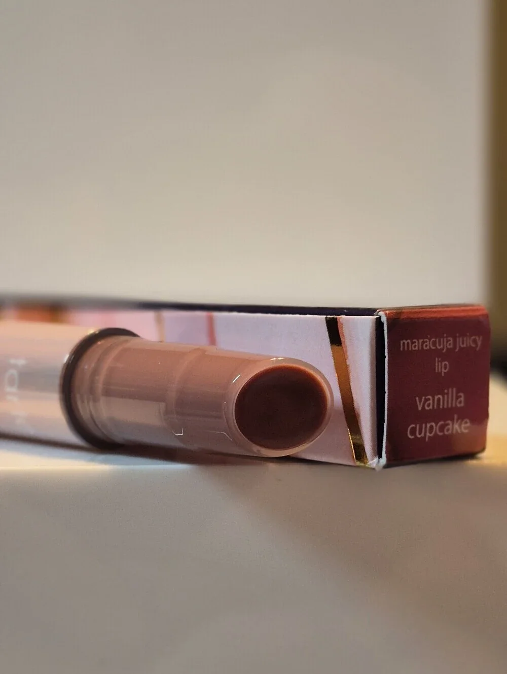 Tarte Maracuja Juicy Lip Balm: Vanilla Cupcake, Full Size, NIB